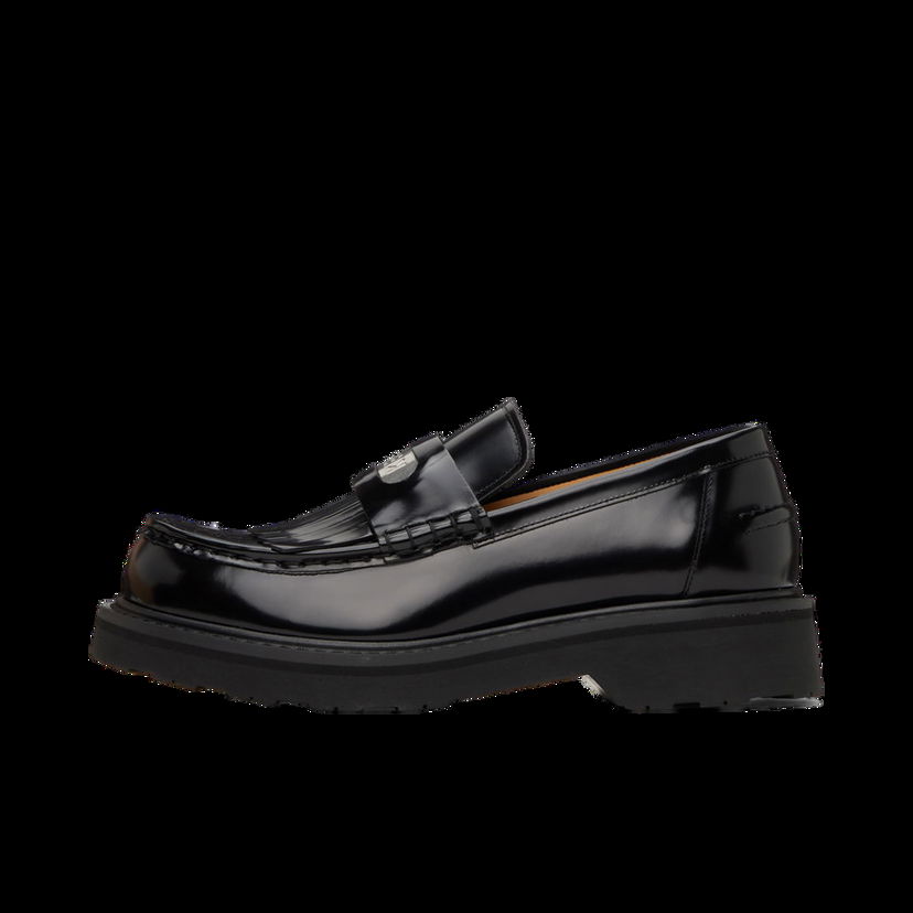 Кецове и обувки KENZO Paris smile Loafers "Black" Черно | FD55LO704L67