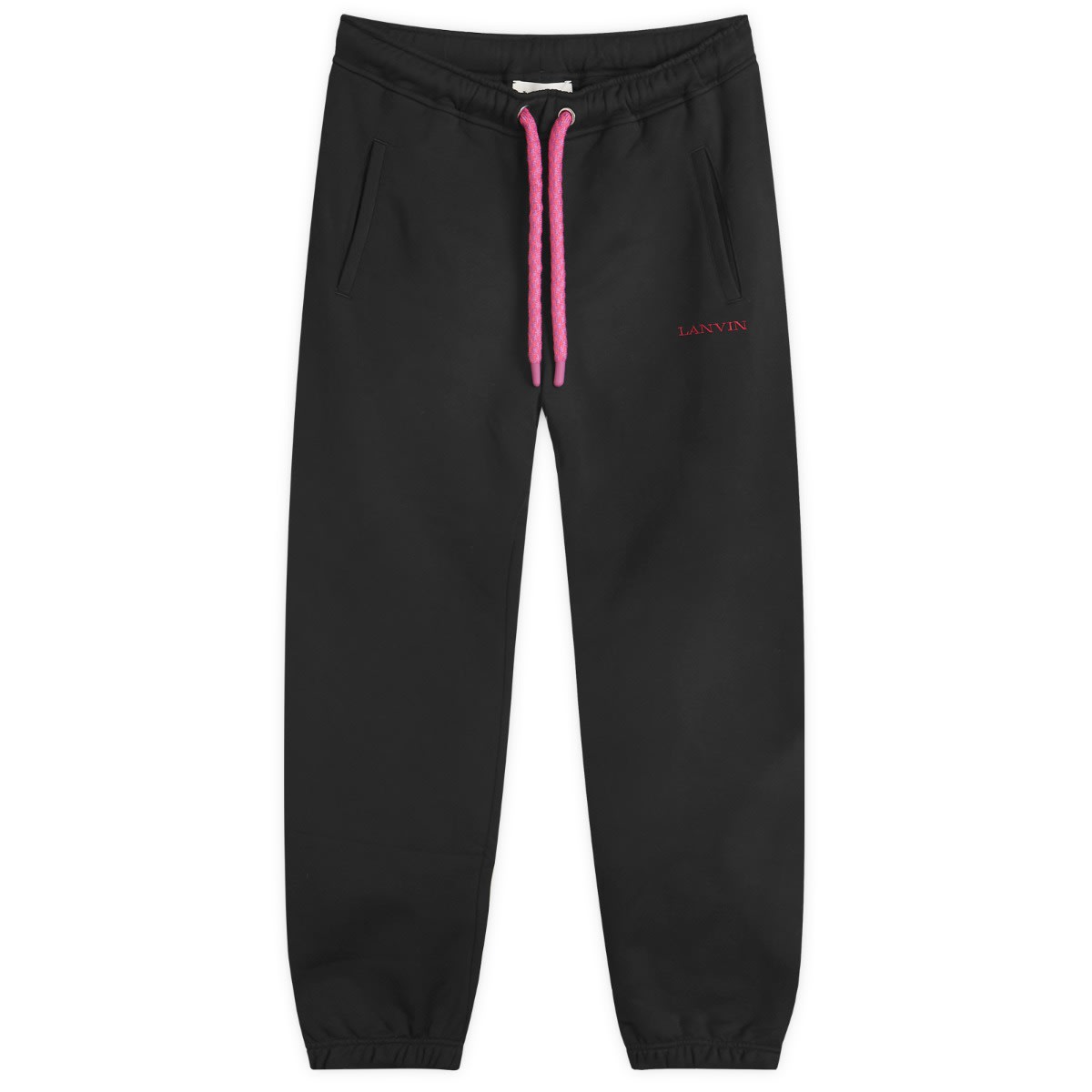 Спортни панталони LANVIN Tubular Curb Sweat Pants Черно | RM-TR0066-J155-H24-10, 0