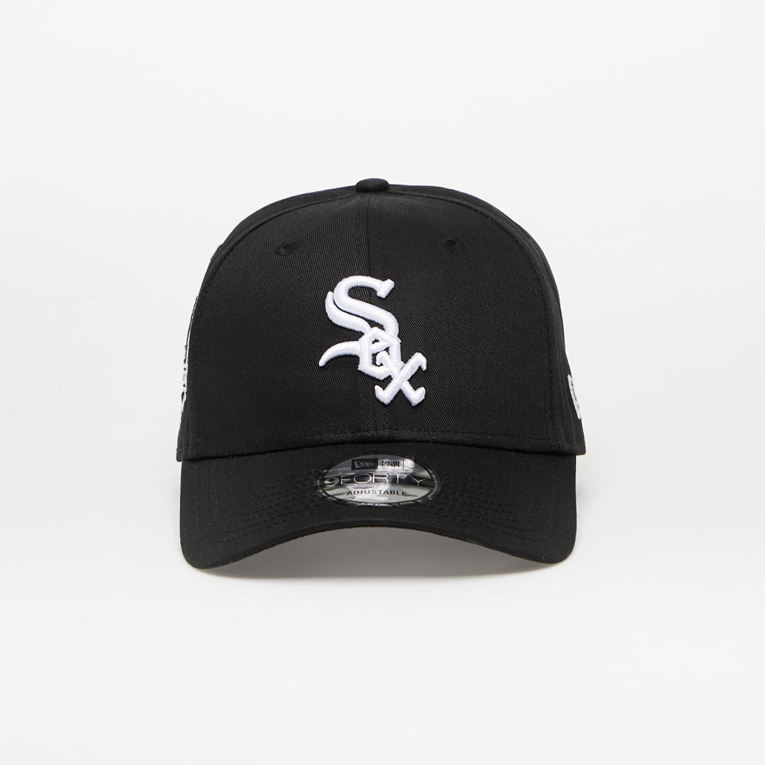 Шапка с козирка New Era Chicago White Sox 9FORTY Side Patch Adjustable Cap Черно | 60667440, 0