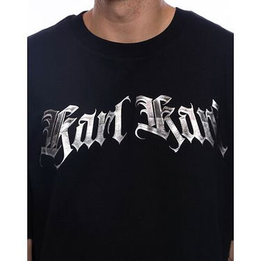 Тениска Karl Kani Old English Chrome Black T-Shirt Черно | KK60300182, 1