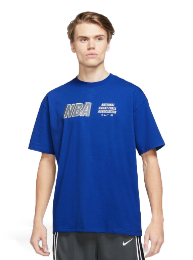 Тениска Nike NBA Team 31 Courtside Max 90 Tee Синьо | DR6355-417