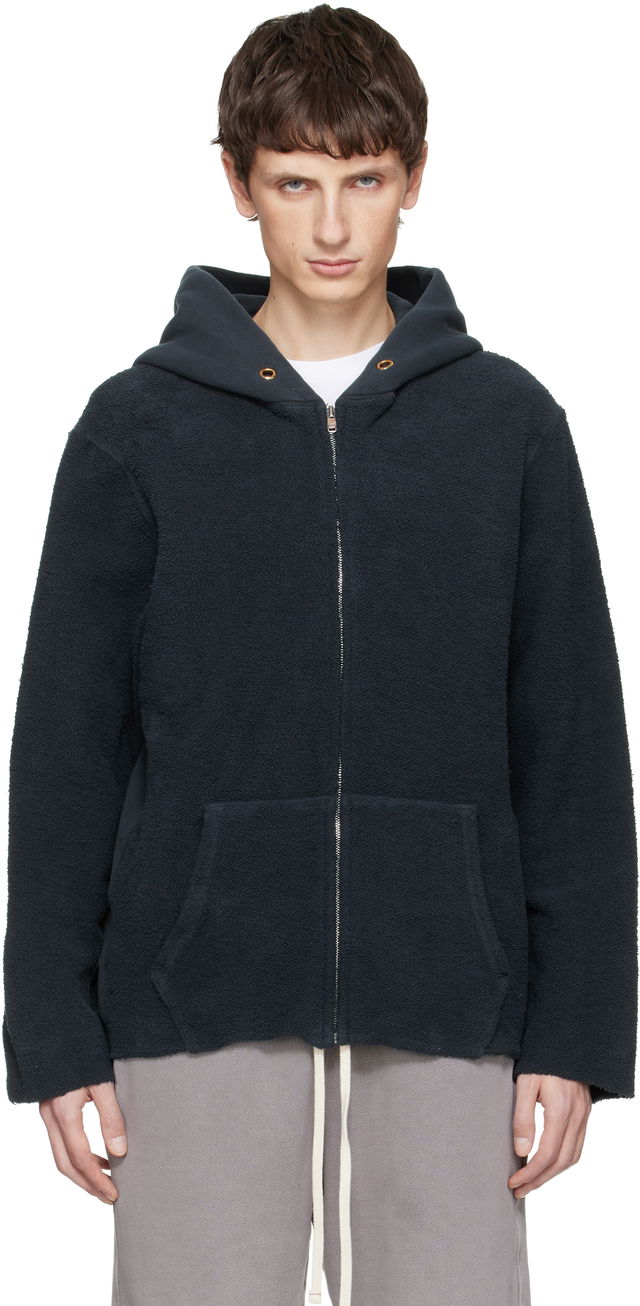 Heavyweight Inside Out Raw Zip Hoodie