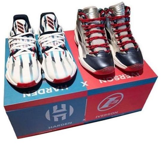 Кецове и обувки adidas Originals Harden x Iverson Бяло | FY0842RBK
