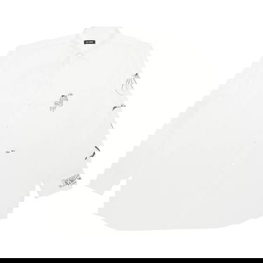 Риза RAF SIMONS Gothic Big Fit Shirt Бяло | 212 M293A 0010, 1