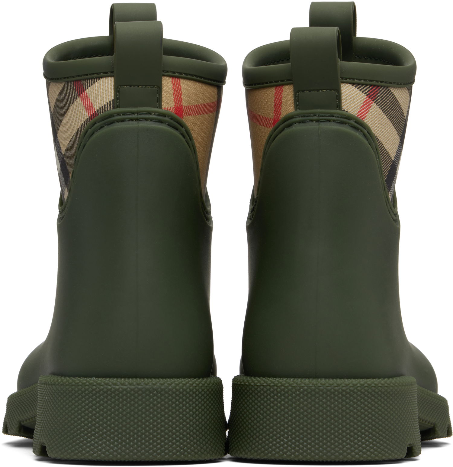 Кецове и обувки Burberry Burberry Marsh Stamp Low Rubber Boots Зелено | 8111711, 1