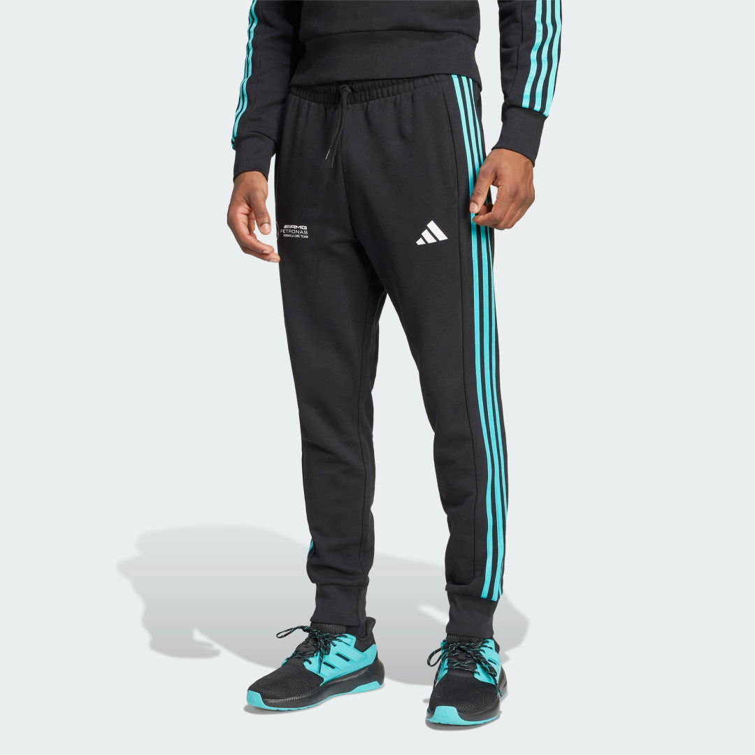 Спортни панталони adidas Performance Mercedes - AMG Petronas Formula One Team DNA Pants Черно | JV5379, 0