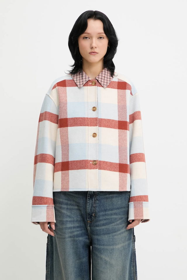 Barbour Robyn Overshirt Relaxed Fit Check Button-Down