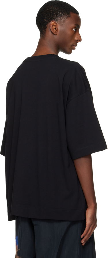 Тениска Dries Van Noten Dries Van Noten Oversized T-shirt Черно | 252-021112-2603, 2