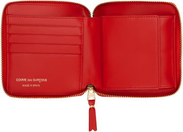Портфейл Comme des Garçons COMME des GARÇONS Big Bow Zip Wallet Червено | SA2100BB, 2