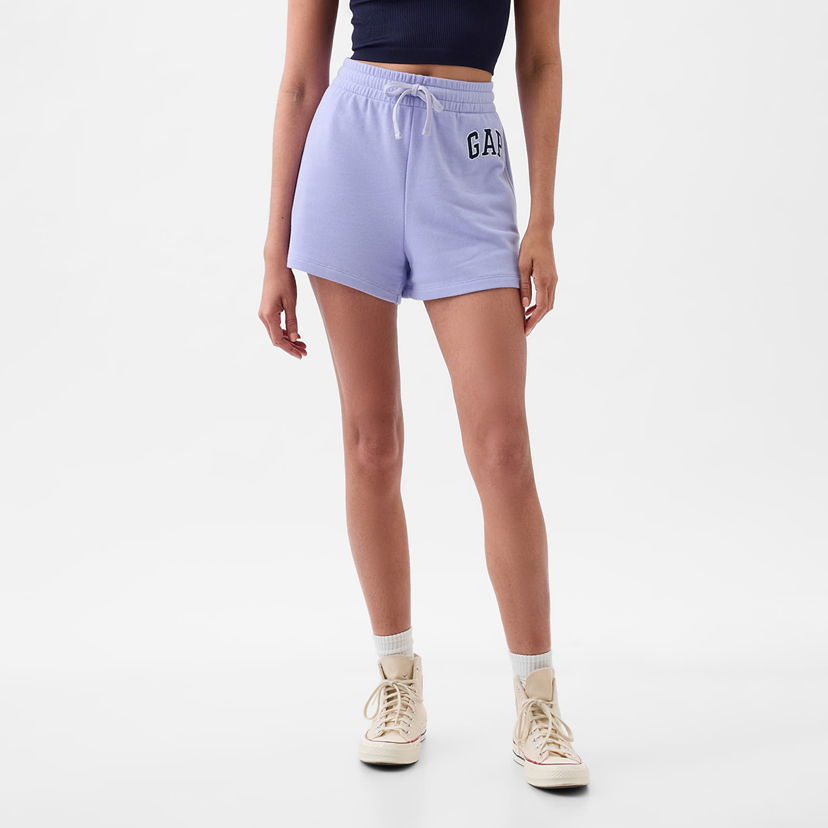 Къси панталони GAP Logo Shorts Fresh Lavender W Лилаво | 870535-01