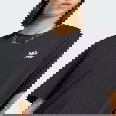 Тениска adidas Originals Trefoil Essentials Tee Черно | IM4540, 5