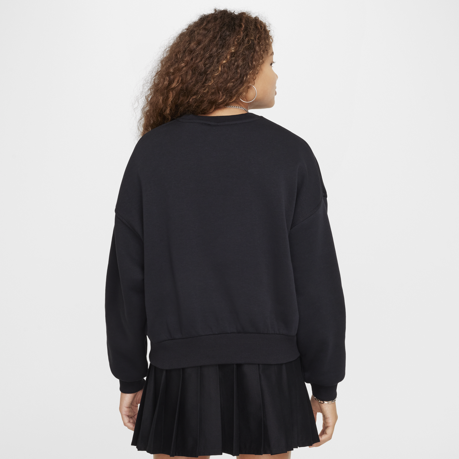 Суитчър Nike Nike Sportswear Club Fleece Crewneck Sweatshirt Черно | FZ9244-010, 1