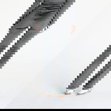 Клинове adidas Originals Rib Flrd Leggings Carbon Сиво | JN3024, 2