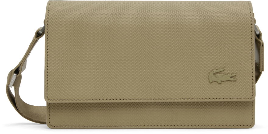 Чанта през рамо Lacoste Lacoste Chantaco Crossbody Bag Бежово | NU4118CE, 0