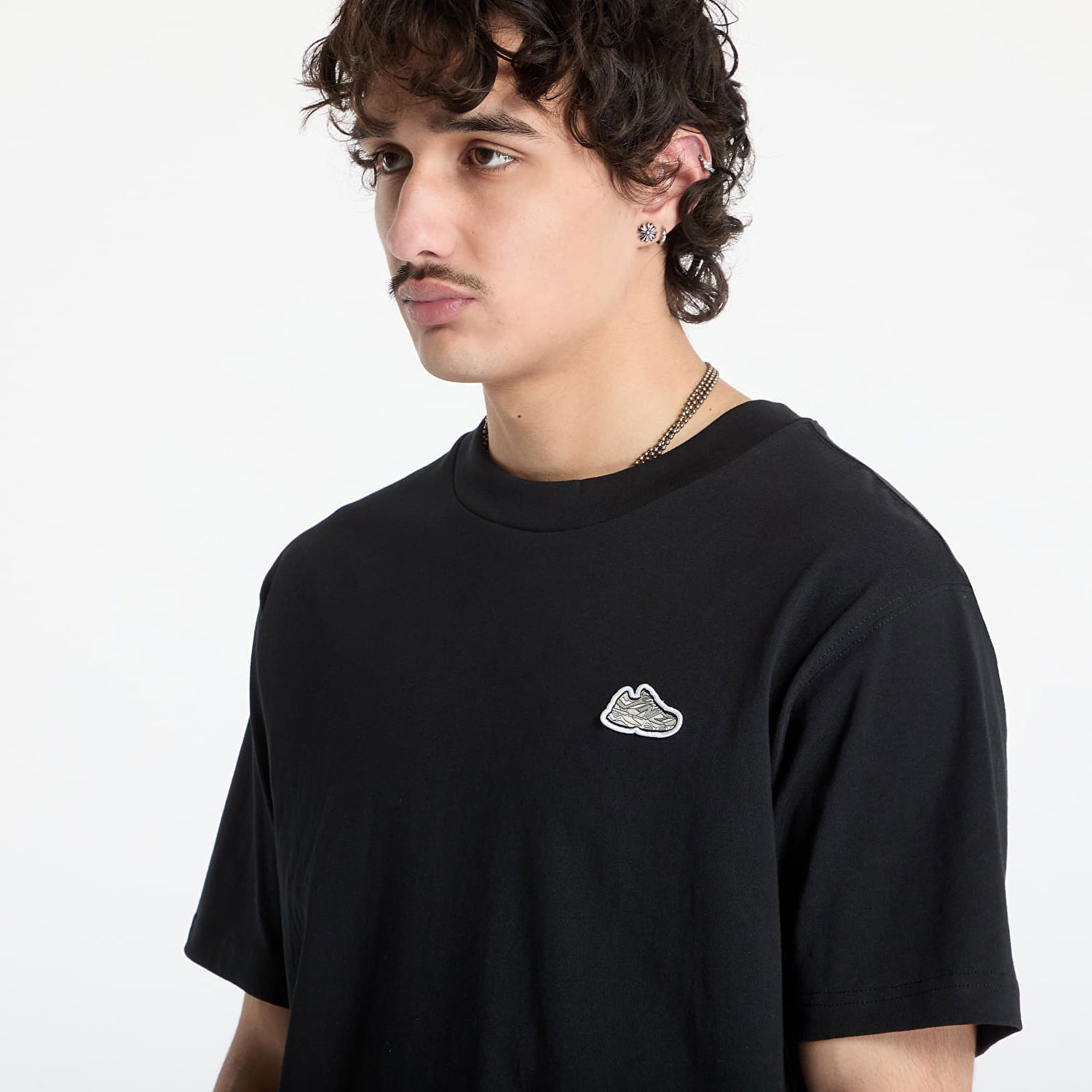 Тениска New Balance Athletics 9060 Patch T-Shirt Черно | MT51966BK, 1