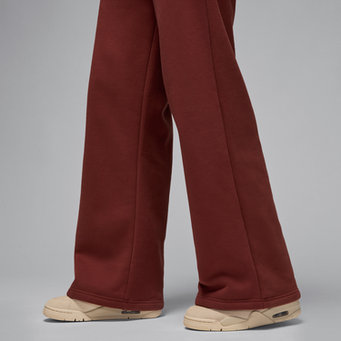 Спортни панталони Jordan Jordan Flight Fleece Cuffless Pants Бургунди | FV7155-231, 2