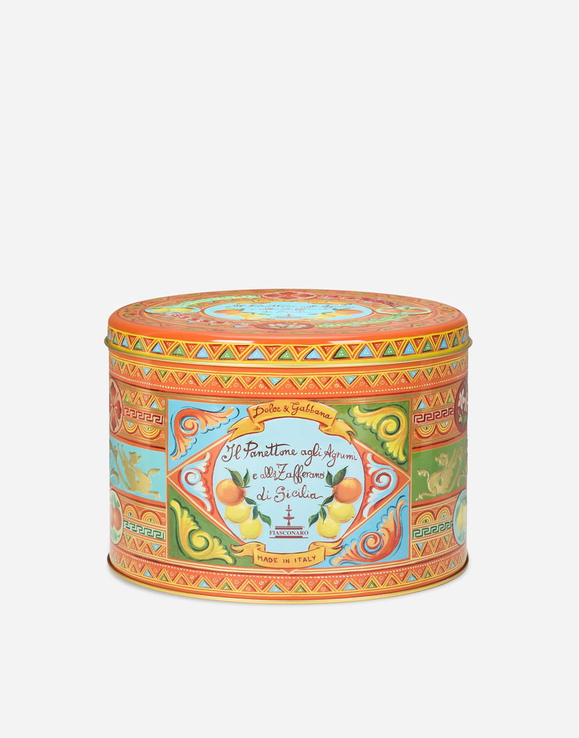 Колекционерско Dolce & Gabbana Panettone With Sicilian Citrus Fruits And Saffron Многоцветен | PN0500RED1183001