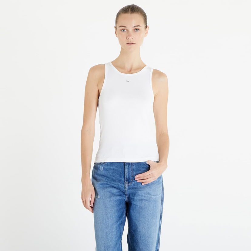 Потник Tommy Hilfiger Essential Rib Tank Бяло | DW0DW17382 YBR