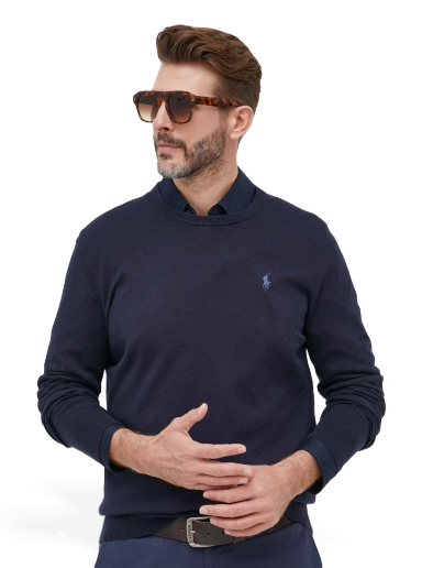 Пуловер Polo by Ralph Lauren Cashmere Jumper Тъмно синьо | 710866549