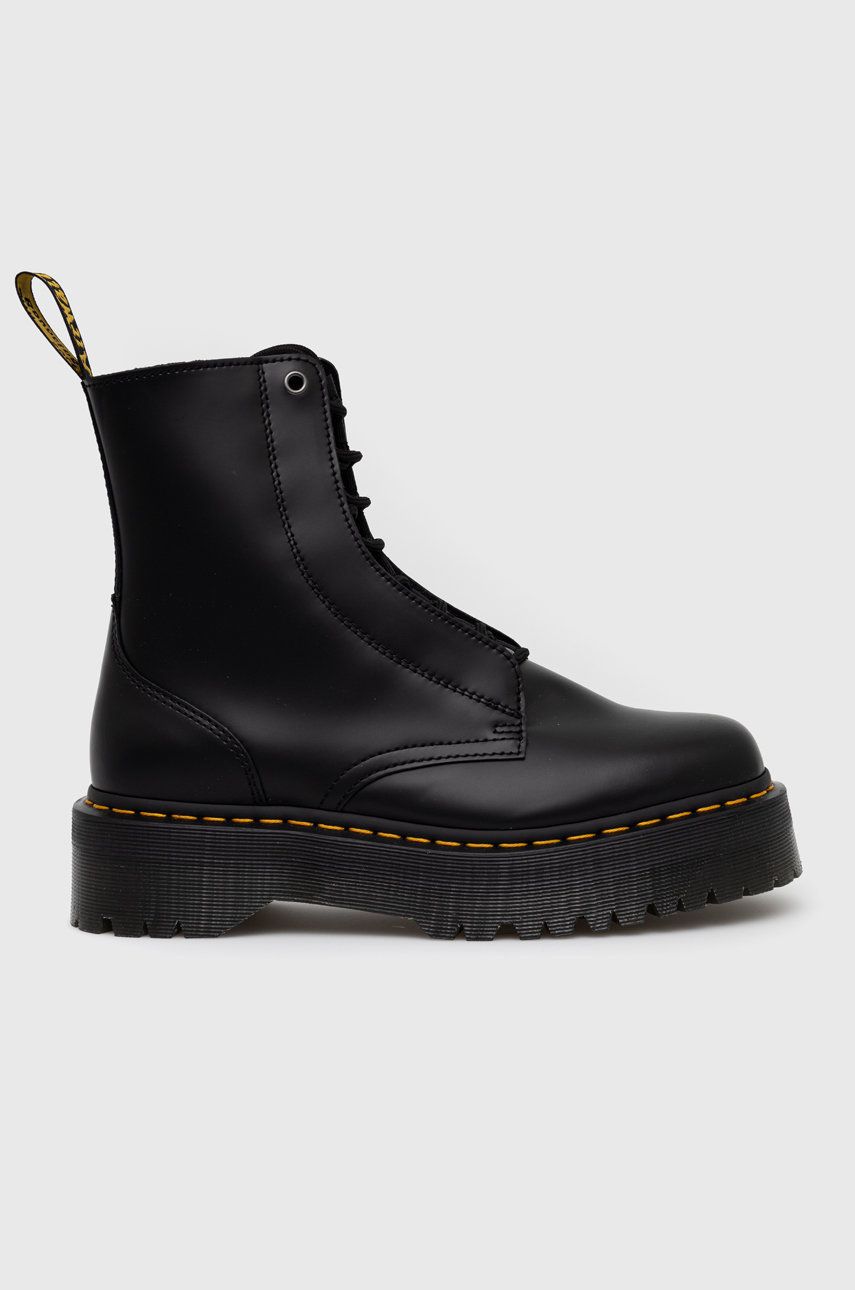 Кецове и обувки Dr. Martens Jarrick Smooth Leather Platform Boots Черно | DM27312001.M.Jarrick, 0