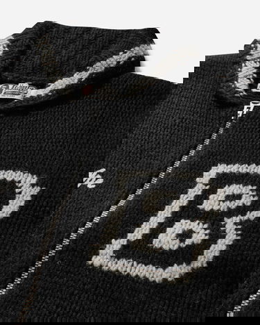 Яке бомбър BAPE COWICHAN CARDIGAN Черно | 001KNK801002MBLK, 4
