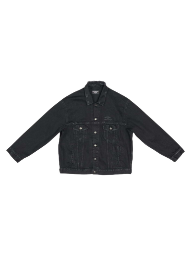 Яке Balenciaga 3B Sports Icon Large Fit Jacket Черно | 704298TBP470102
