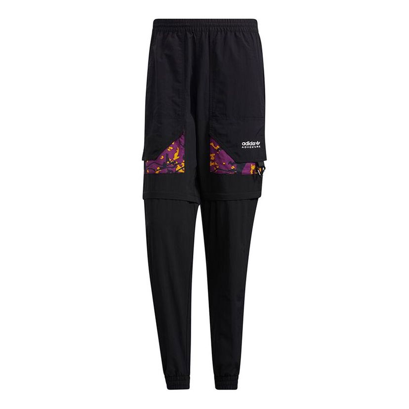 Карго панталони adidas Originals Adv 2 Contrasting Colors Pocket Pants Черно | H46692