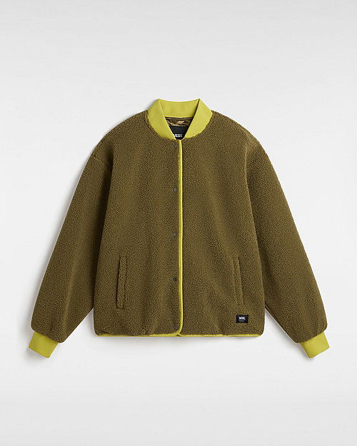 Яке бомбър Vans Lakehouse Zip Jacket Зелено | VN000JU5CUQ, 0