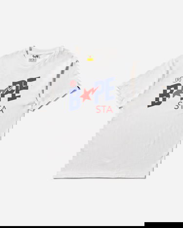 Тениска BAPE BAPE STA Graphic T-Shirt Бяло | 1L30110022 WHITE, 1