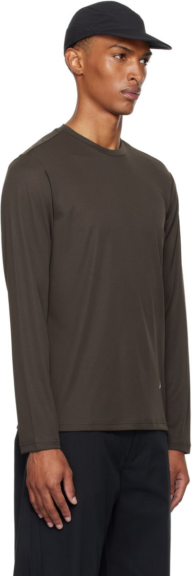 Тениска ROA Fireflies Long Sleeve T-shirt Кафяво | RBMW0388WO19, 1