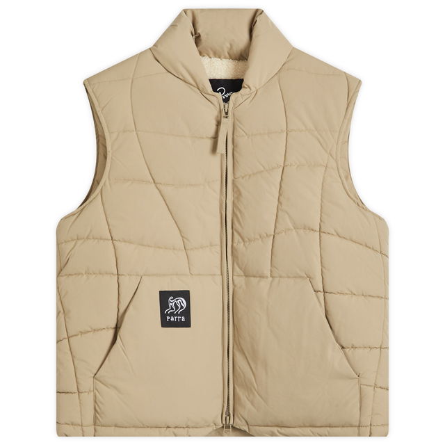 Parra Waved Alien Puffer Vest