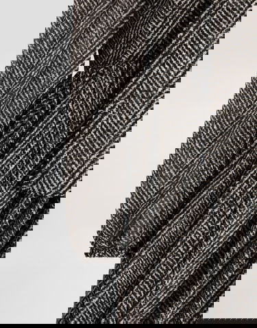 Pокля Dolce & Gabbana Chevron Print Silk Chiffon Pussy-Bow Neck Pleated Midi Dress Многоцветен | F6JLJTIS1ZNHH5QS, 3