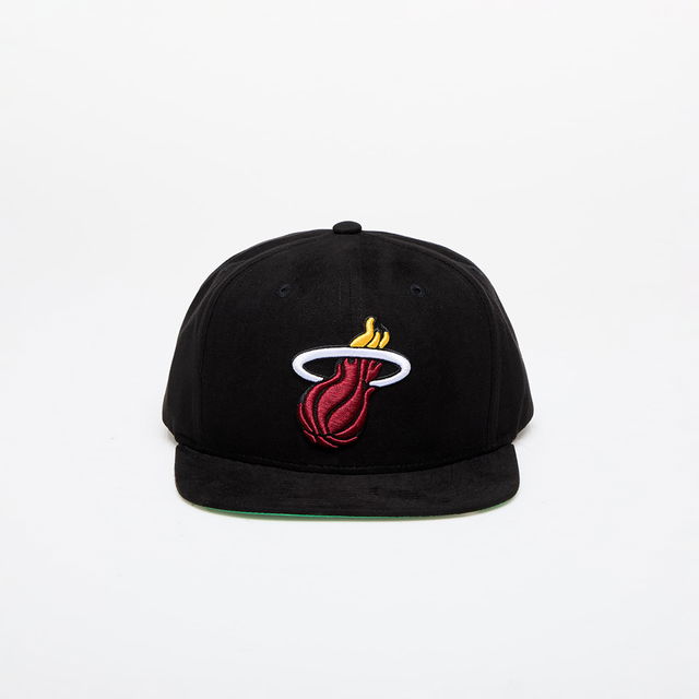 Miami Heat Sweet Suede Snapback Black