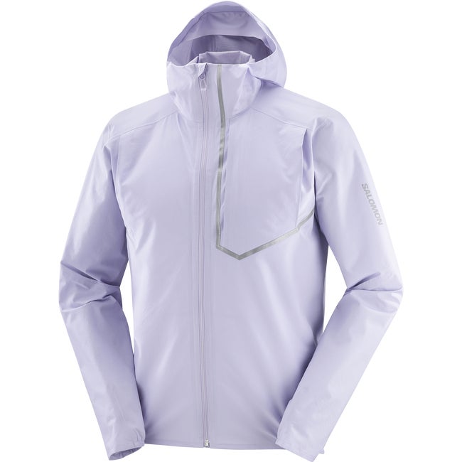 Ветровка Salomon Bonatti Trail Running Jacket Лилаво | LC2673600, 1