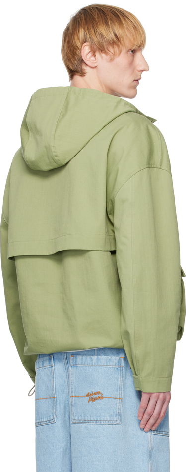 Парка MAISON KITSUNÉ Maison Kitsuné Hooded Popover Jacket Зелено | OM02112WW9026, 2