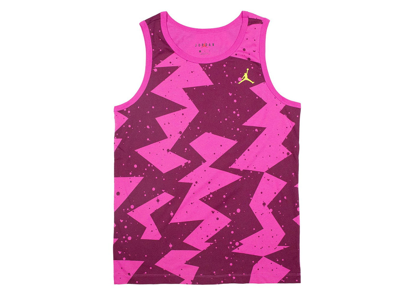 Потник Jordan Jordan Printed Poolside Tank Top Bordeaux Red Лилаво | CJ6230-610, 0