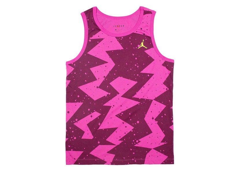 Потник Jordan Jordan Printed Poolside Tank Top Bordeaux Red Лилаво | CJ6230-610