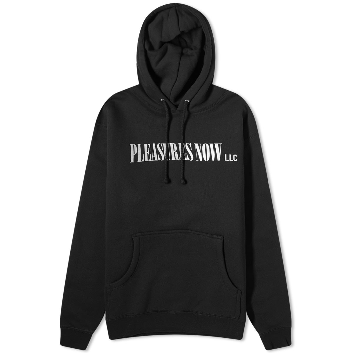 Суитчър Pleasures LLC Hoodie Черно | P23F054-BLK, 0