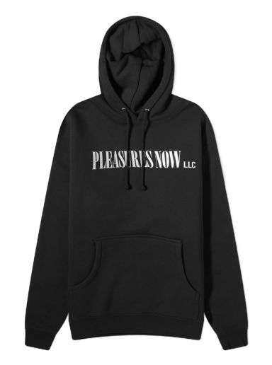 Суитчър Pleasures LLC Hoodie Черно | P23F054-BLK