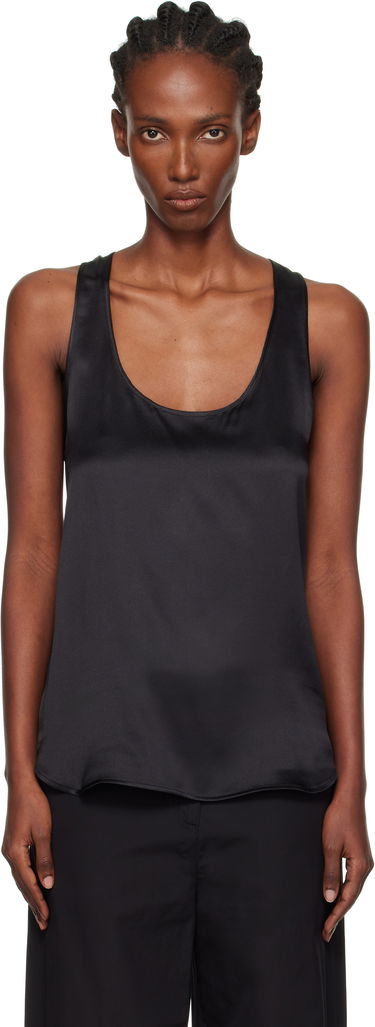 Потник WARDROBE.NYC WARDROBE.NYC Silk Tank Top Черно | W1137F25SE, 0