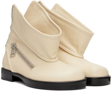 Кецове и обувки JW Anderson JW Anderson Biker Boots Бежово | BT0101-LA0268, 3