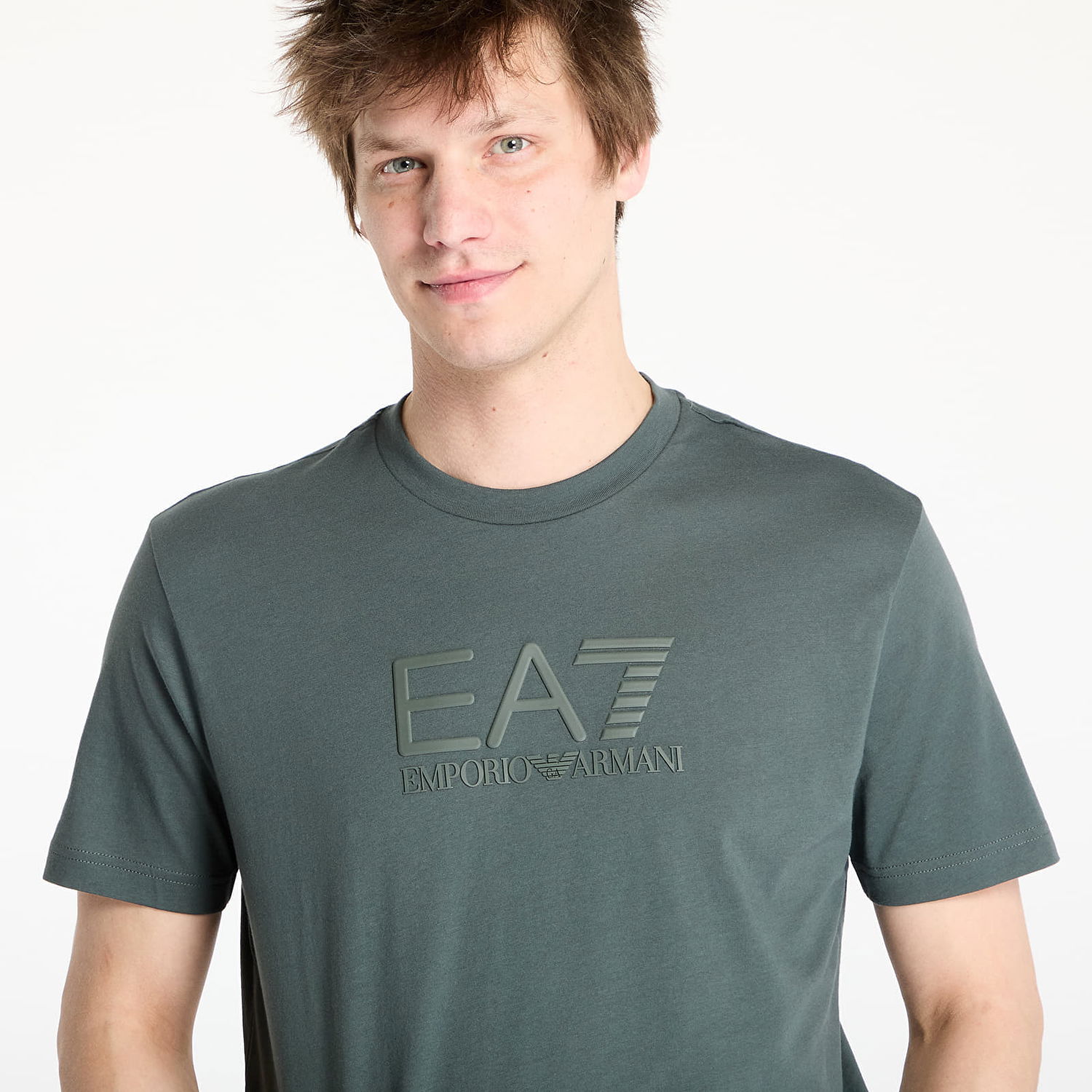 Тениска Emporio Armani EA7 Emporio Armani Train Visibility T-Shirt Зелено | 7M000224AF10375U8109, 1