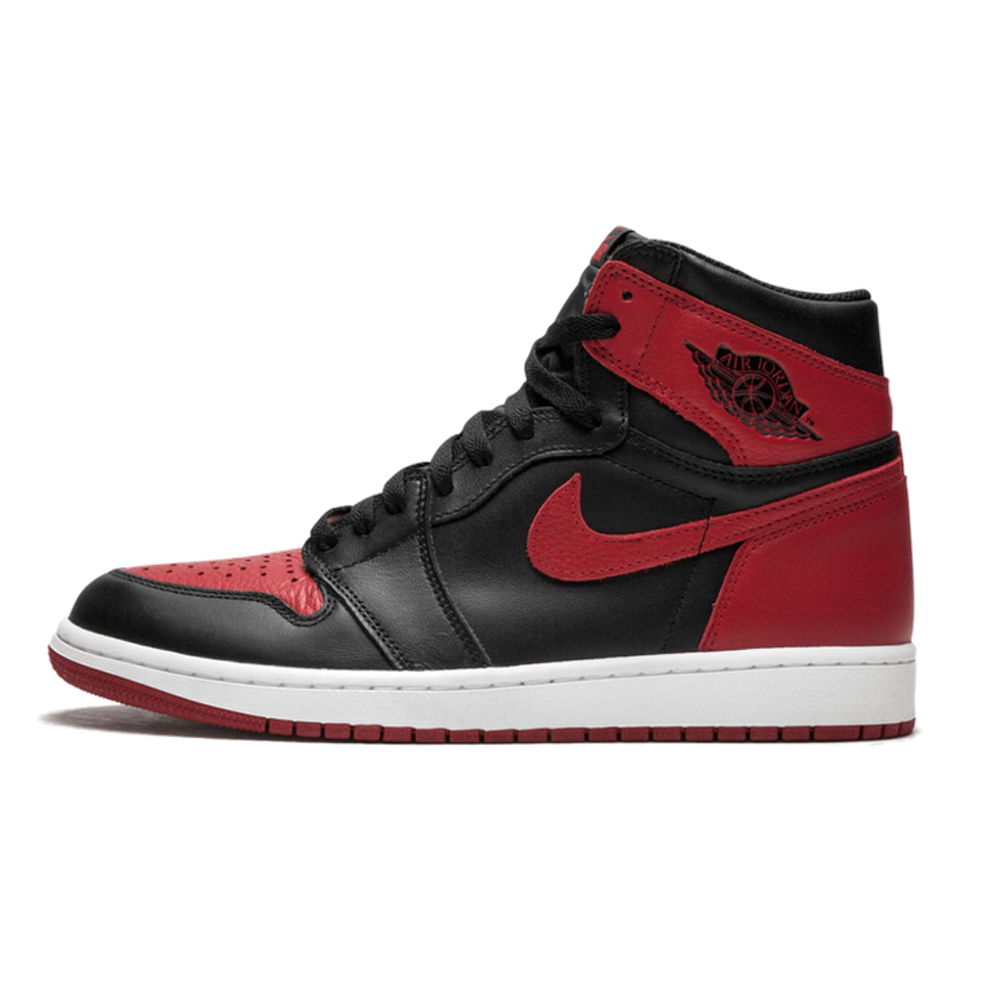 Кецове и обувки Jordan Air Jordan 1 Retro High OG "Banned" 2016 Червено | 555088-001, 0