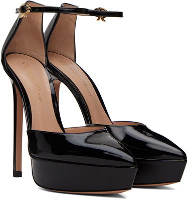 Кецове и обувки Gianvito Rossi Kasia Platform Heels Черно | G40365.15RIC.VER, 3