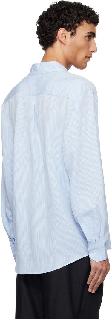 Риза OUR LEGACY OUR LEGACY Beyond Striped Relaxed-Fit Shirt Синьо | M2252BS, 2