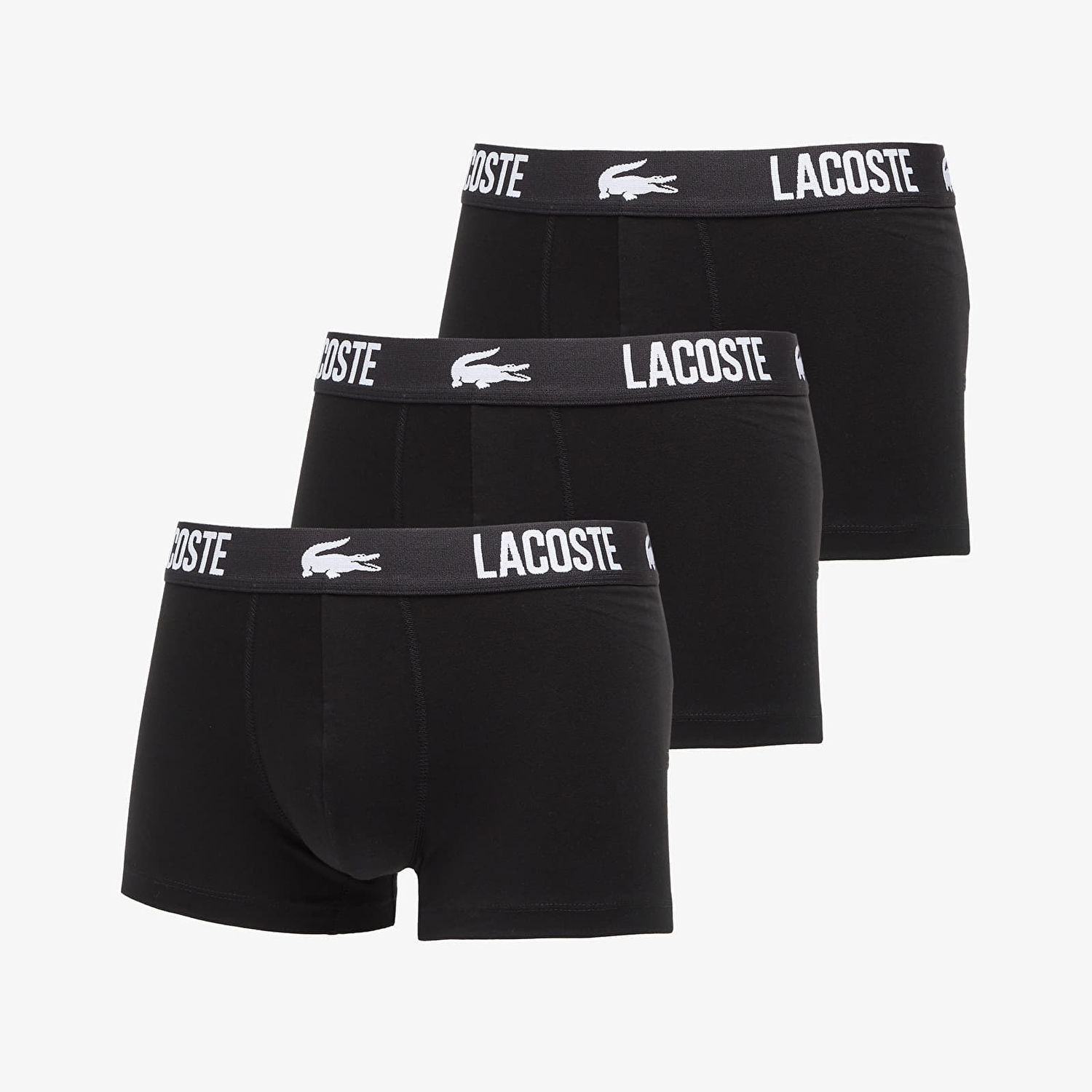 Боксерки Lacoste 3-Pack Trunk Black Черно | 5H2393 031, 0