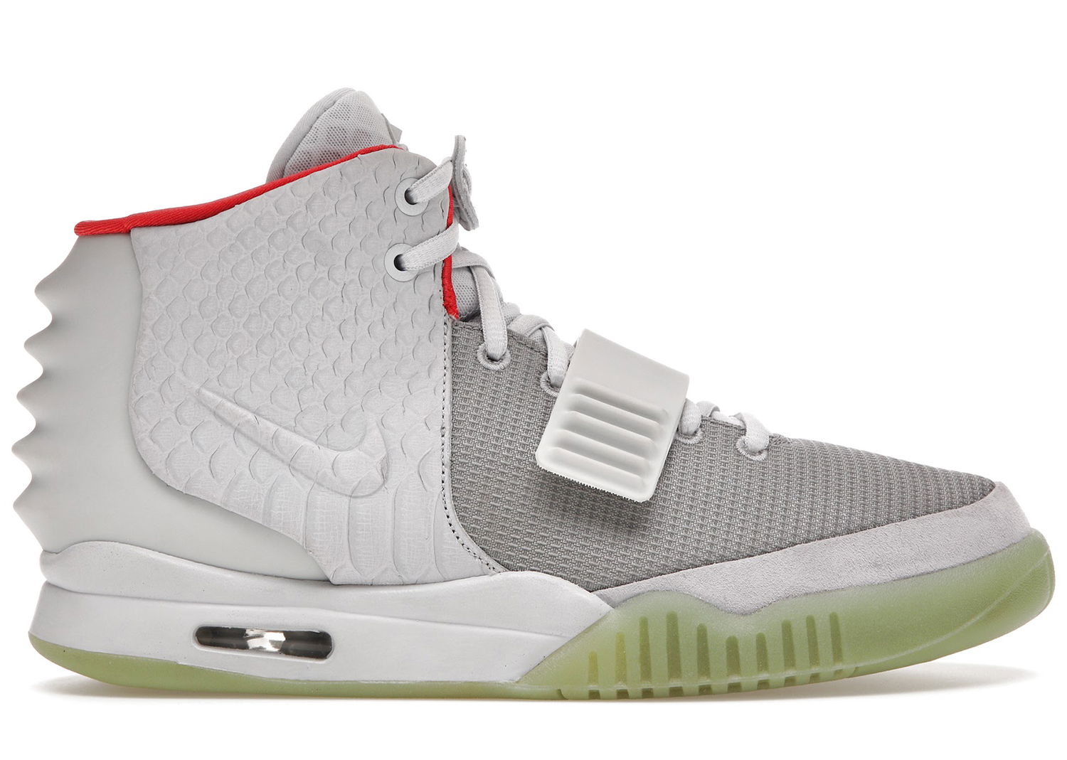 Кецове и обувки Nike Air Yeezy 2 NRG "Pure Platinum" Сиво | 508214-010, 0