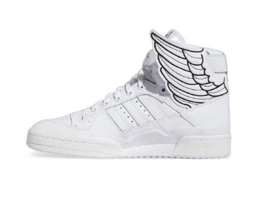 Кецове и обувки adidas Originals Jeremy Scott x Forum Hi "Reverse Wings" Бяло | GX9445