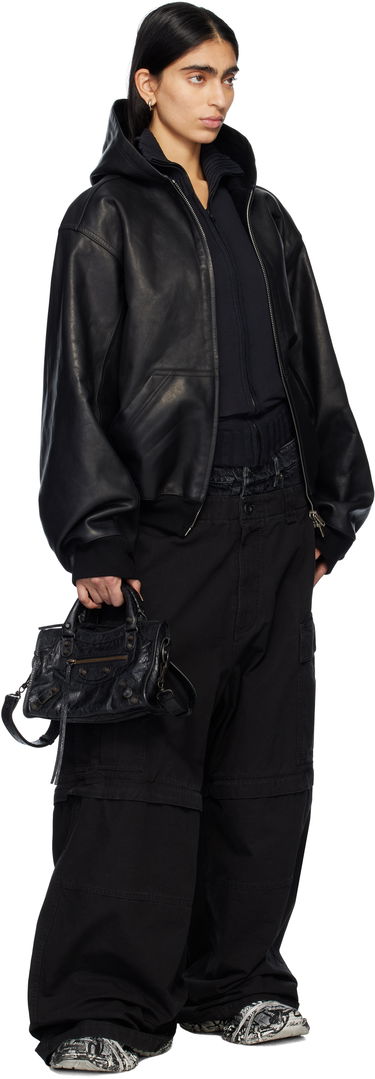 Дамска чанта Balenciaga Mini City Bag Черно | 806395 2ABEK, 4
