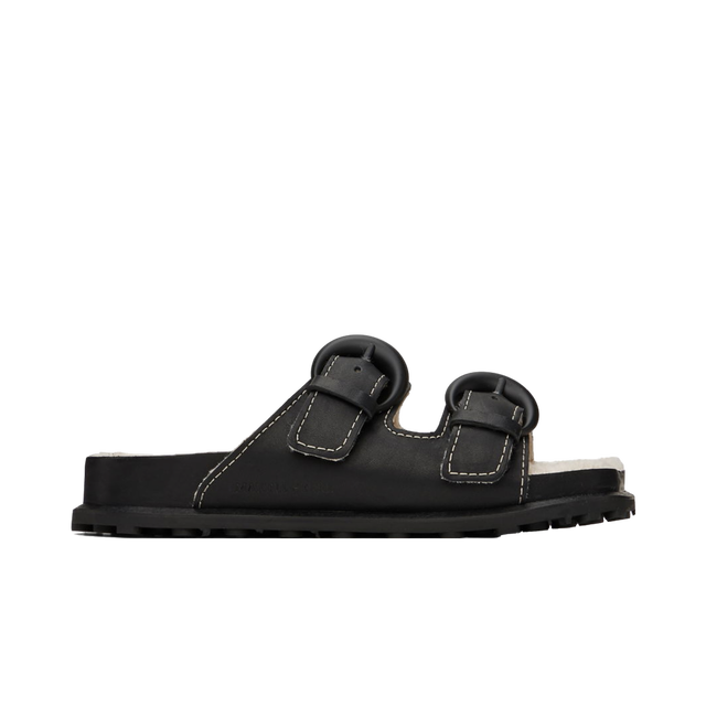 Square Toe Sandals "Black"